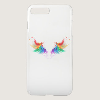 Fluffy Rainbow Wings iPhone 8 Plus/7 Plus Case