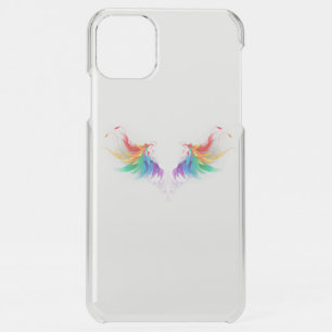 Fluffy Rainbow Wings iPhone 11 Pro Max Case