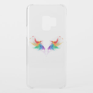 Fluffy Rainbow Wings Uncommon Samsung Galaxy S9 Case
