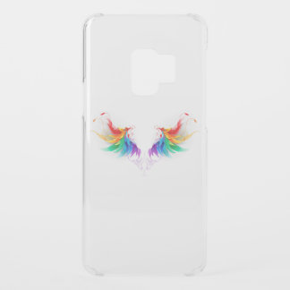Fluffy Rainbow Wings Uncommon Samsung Galaxy S9 Case