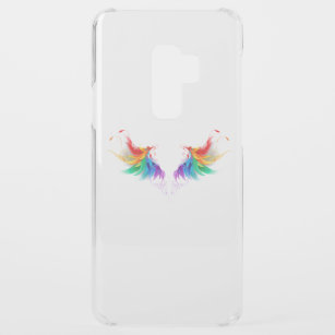 Fluffy Rainbow Wings Uncommon Samsung Galaxy S9 Plus Case