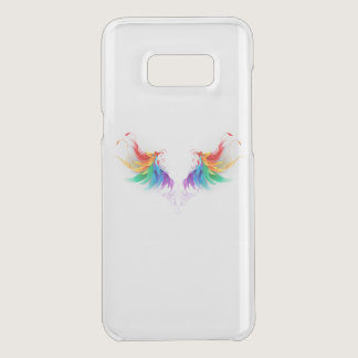 Fluffy Rainbow Wings Uncommon Samsung Galaxy S8  Case