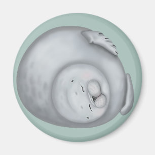 Fluffy seal magnet