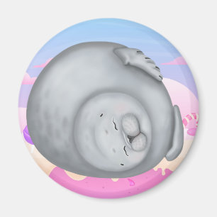 Fluffy seal magnet