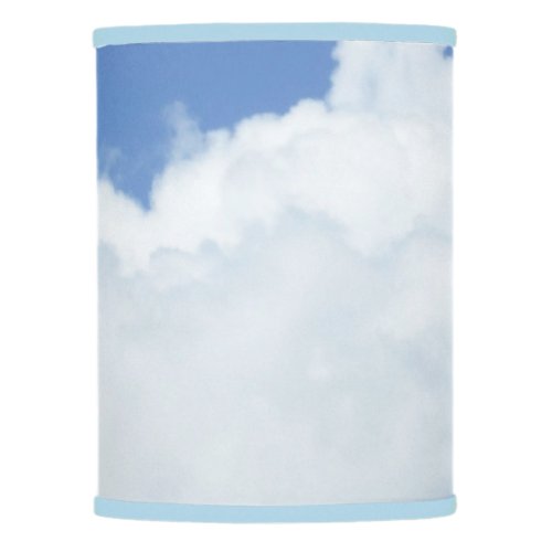 Fluffy White Cloud and Blue Sky Lamp Shade