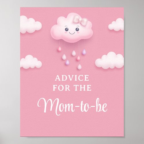 Fluffy white cloud nine Advice for the mom_to_be Poster