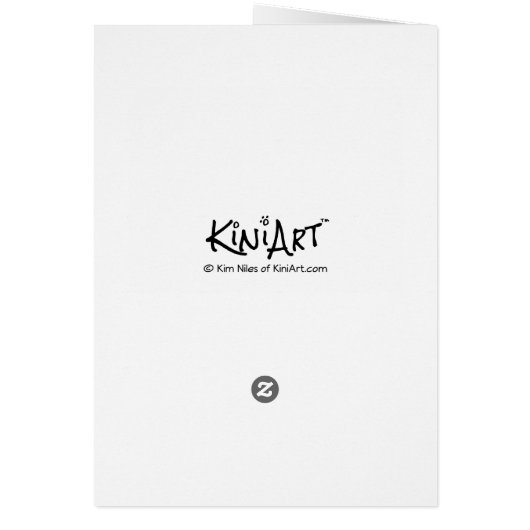 Fluffybutt Westie Cards (Back)