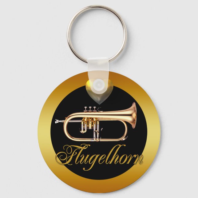 FLUGELHORN KEYCHAIN (Front)
