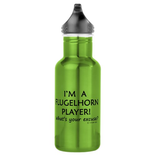 Flugelhorn Player Excuse Stainless Steel Water Bottle