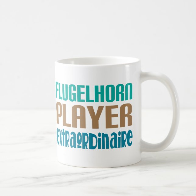 Flugelhorn Player Extraordinaire Coffee Mug (Right)