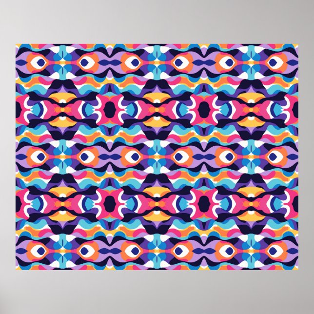 Fluid abstract 2 poster (Front)