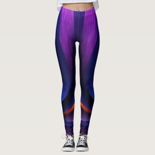 Fluid Abstract Leggings