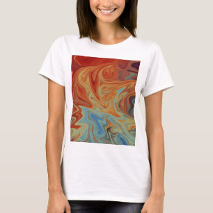 Fluid abstract pattern T-Shirt