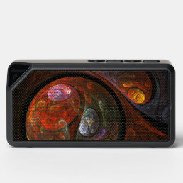 Fluid Connection Abstract Art Bluetooth Speaker