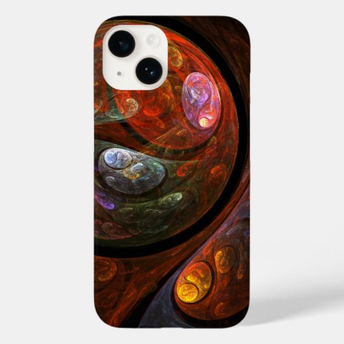 Fluid Connection Abstract Art Case_Mate iPhone 14 Case
