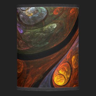 Fluid Connection Abstract Art Lamp Shade