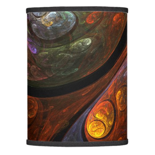 Fluid Connection Abstract Art Lamp Shade