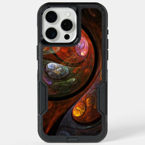 Fluid Connection Abstract Art iPhone 15 Pro Max Case