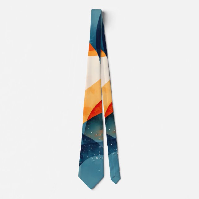 "Fluid Dynamics" Neck Tie (Front)