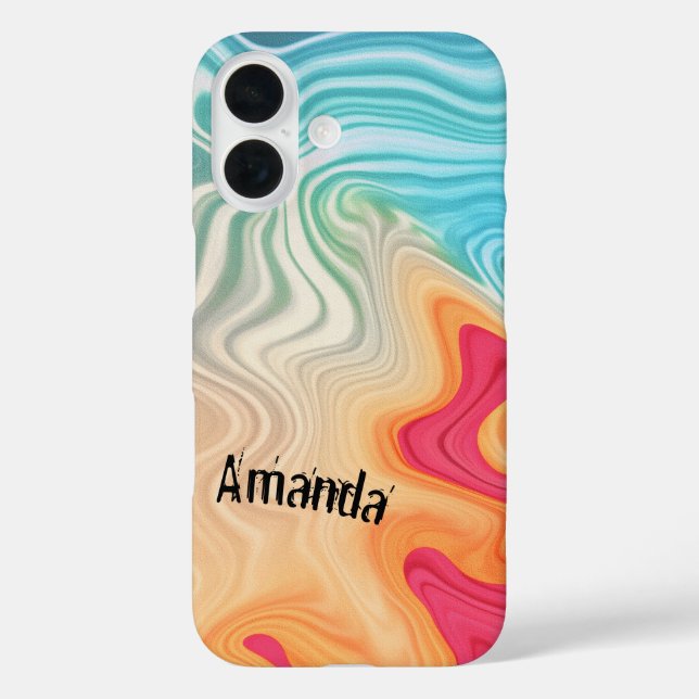 Fluid Expressions Personalized  Case-Mate iPhone Case (Back)