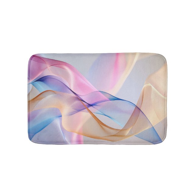 Fluid Harmony in Motion Bath Mat (Front)