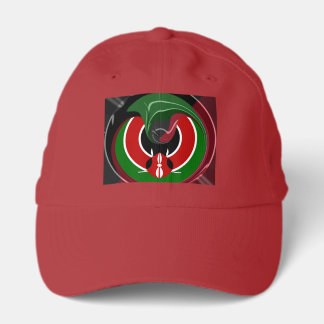 Fluid Kenyan Flag: A Modern Design Performance Cap