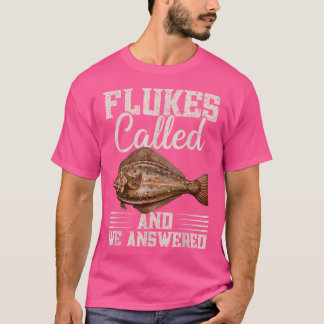 Fluke Fisherman Gear Fluke Fishing Rod Fluke Fishe T-Shirt
