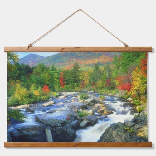 Flume Falls   Adirondack Mountains Hanging Tapestry