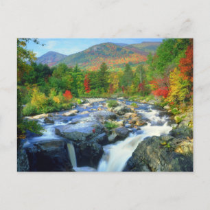 Flume Falls Adirondack Mountains Postcard