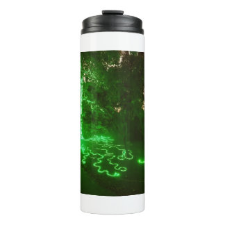 Fluorecent Tree 11 Thermal Tumbler
