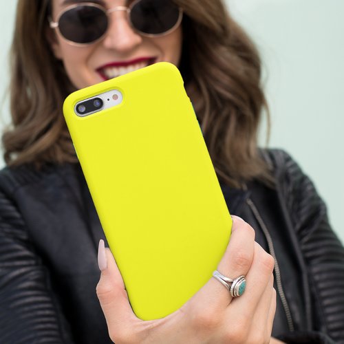 Fluorescent Bright Neon Color  iPhone 14 Case