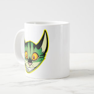 Fluorescent Cartoon Cat Jumbo Mug