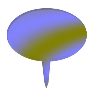 Fluorescent Clouds Cake Pick