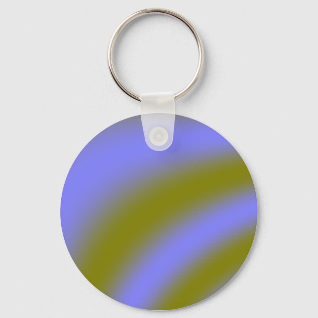 Fluorescent Clouds Keychain (Front)