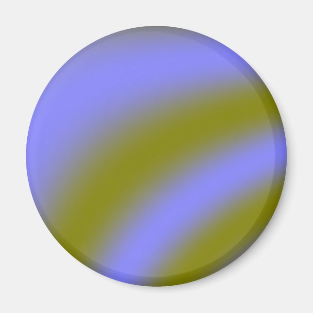 Fluorescent Clouds Magnet (Front)