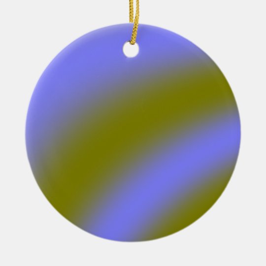 Fluorescent Clouds Ornament