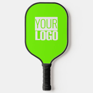 fluorescent green - add your logo pickleball paddle