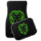Fluorescent Green and Black Lion With Custom Text