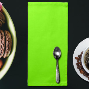 fluorescent green -blank cloth napkin