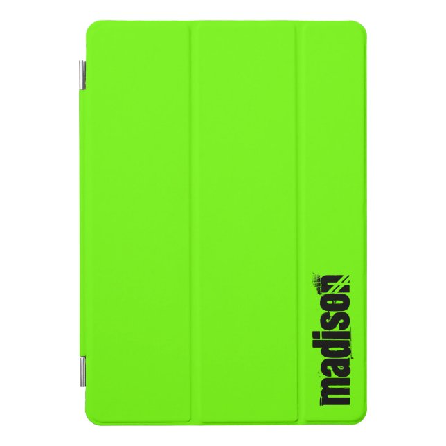 Fluorescent Green iPad Pro Cover (Front)