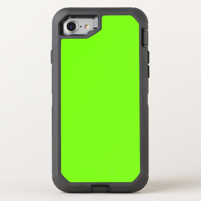 Fluorescent Green Otterbox iPhone Case (Back)