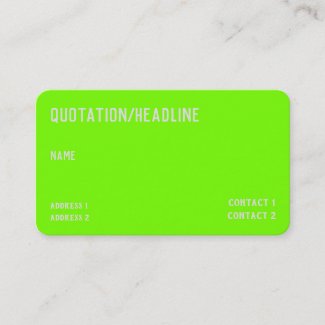 fluorescent green - QR code