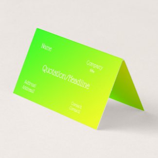 fluorescent green-yellow gradient 