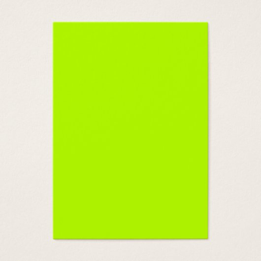 Fluorescent Lime Green Neon Yellow Personalized (Front)