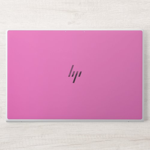 Fluorescent Pink HP Laptop Skin