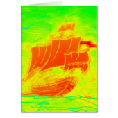 fluorescent sailboat (Front)