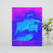 fluorescent sailboat 1 (Standing Front)