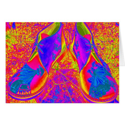 fluorescent shoes cards (Front Horizontal)