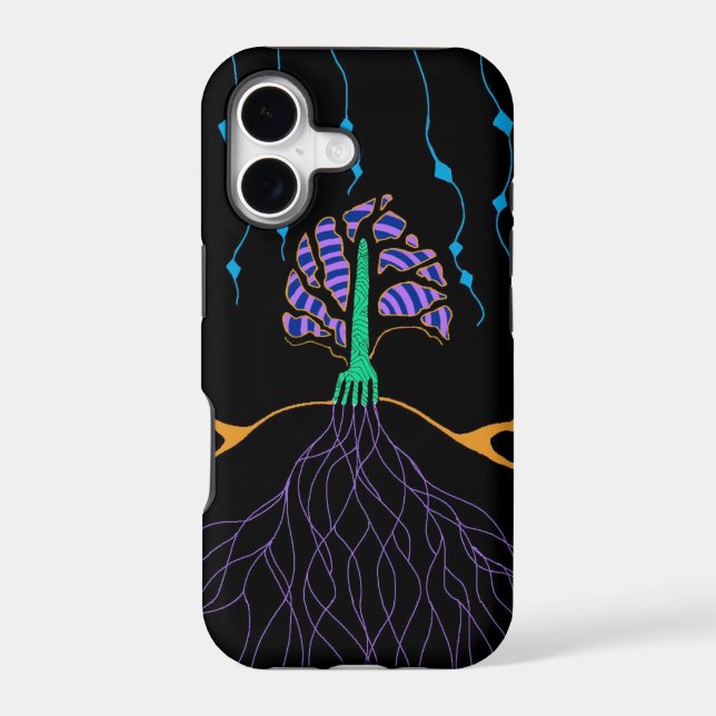 Fluorescent Tree iPhone5 Case (Back)
