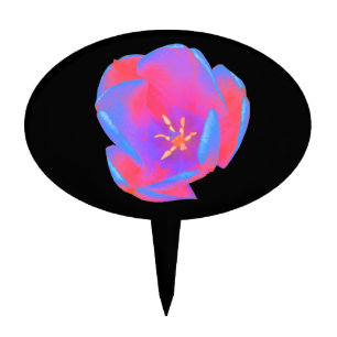 Fluorescent Tulip Cake Pick